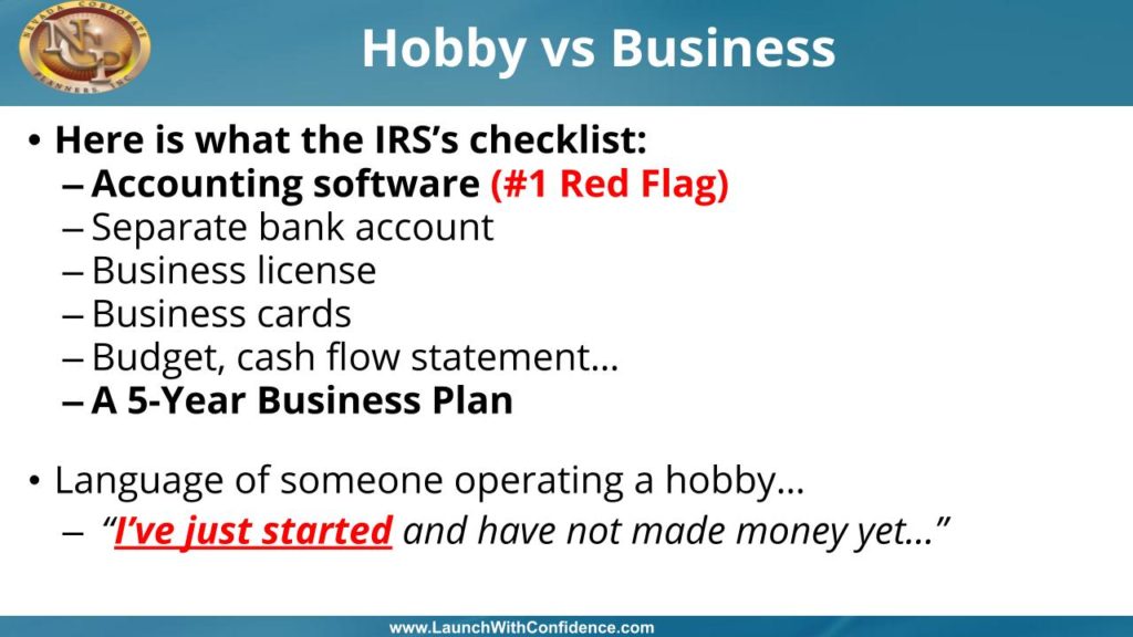 Is your business a hobby or a real business?