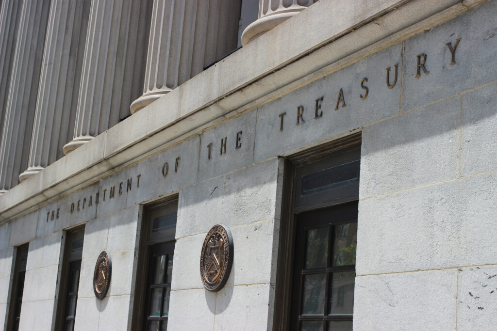 Department of the treasury