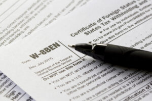 W-8BEN for Non-Resident Amazon Sellers with a US SM LLC disregarded