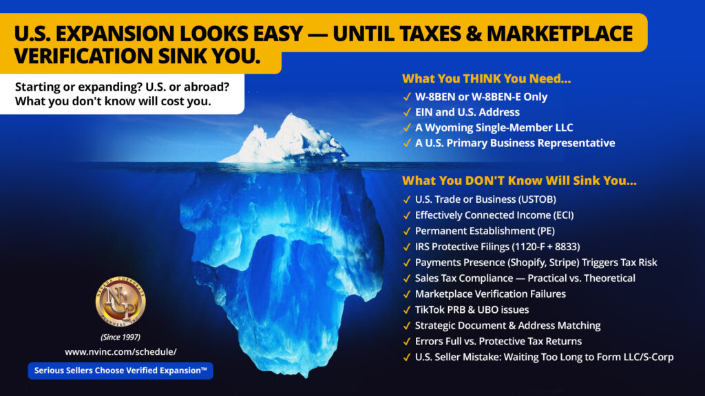 US Expansion Verified for Serious Sellers - NCP